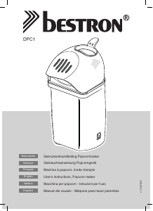 Manuale Bestron DPC1 Macchina per popcorn