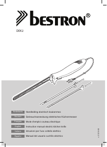 Mode d’emploi Bestron DEK2 Couteau électrique