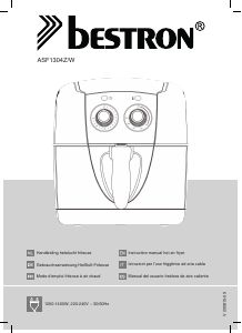 Manual de uso Bestron ASF1304Z Freidora