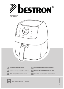 Manuale Bestron ASF3000P Friggitrice