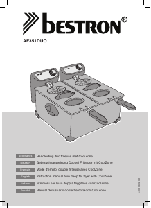 Manual de uso Bestron AF351DUO Freidora