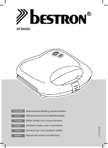 Handleiding Bestron AFS8009 Contactgrill