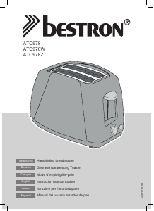 Manual Bestron ATO978W Toaster
