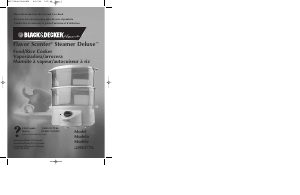 Manual de uso Black and Decker HS2776 Vaporera