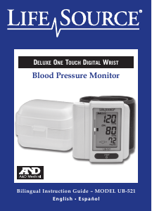 Manual A and D Medical UB-521 Blood Pressure Monitor