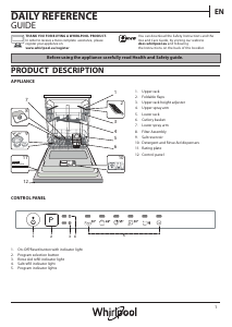 Manual Whirlpool WIE 2B19 UK Dishwasher