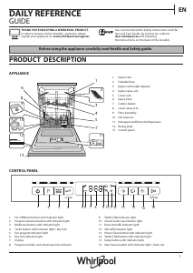 Manual Whirlpool WFO 3T123 6.5P X Dishwasher
