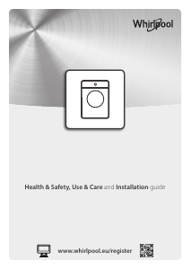 Bruksanvisning Whirlpool FSCR80428 Tvättmaskin