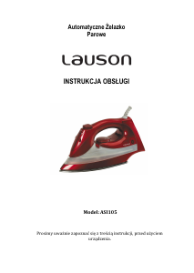 Instrukcja Lauson ASI105 Żelazko