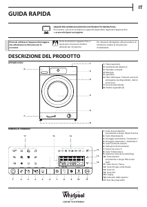 Manuale Whirlpool FSCR12434 Lavatrice