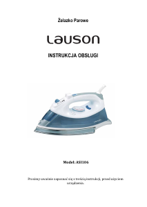 Instrukcja Lauson ASI106 Żelazko