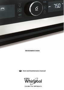 Bruksanvisning Whirlpool AMW 515/IX Mikrovågsugn