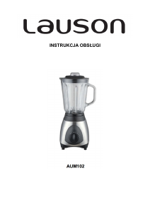 Instrukcja Lauson AUM102 Blender