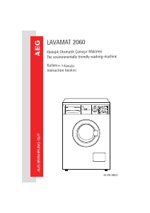 Handleiding AEG Lavamat 2060 Wasmachine