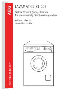 Kullanım kılavuzu AEG Lavamat 61 Çamaşır makinesi