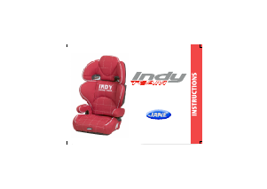 Manual de uso Jane Indy Team Asiento para bebé