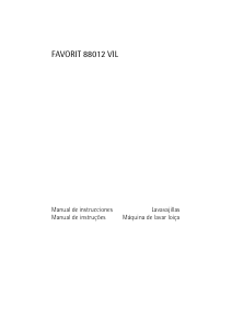 Manual de uso AEG F88012VIL Lavavajillas