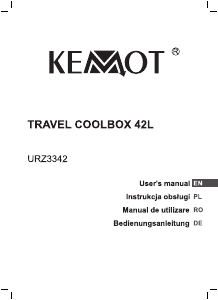 Manual Kemot URZ3342 Cool Box