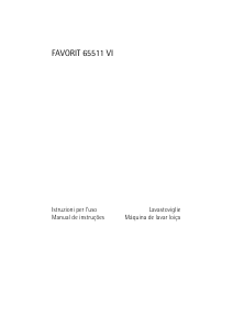 Manuale AEG F65511VI Lavastoviglie