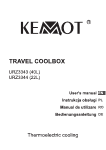 Handleiding Kemot URZ3344 Koelbox