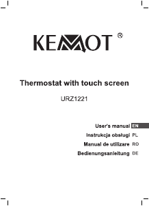 Instrukcja Kemot URZ1221 Termostat