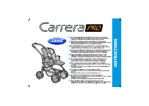 Bedienungsanleitung Jane Carrera Pro Kinderwagen