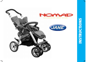 Manual Jane Nomad Stroller