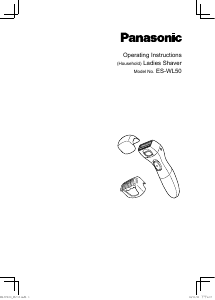 Návod Panasonic ES-WL50 Holiaci strojček