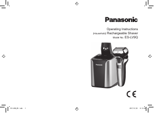 Manual de uso Panasonic ES-LV9Q Afeitadora
