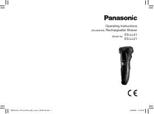 Bruksanvisning Panasonic ES-LL21 Rakapparat