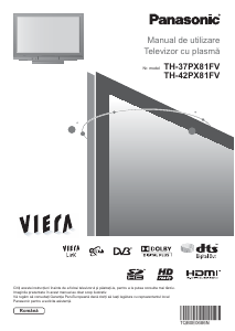 Manual Panasonic TH-37PX81FV Viera Televizor plasma