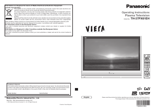 Handleiding Panasonic TH-37PX61EH Viera Plasma televisie