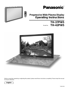 Handleiding Panasonic TH-42PW5LZ Plasma televisie