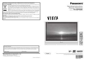 Handleiding Panasonic TH-42PV62E Viera Plasma televisie