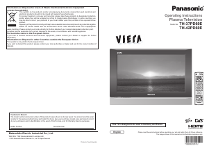 Handleiding Panasonic TH-42PD60E Viera Plasma televisie