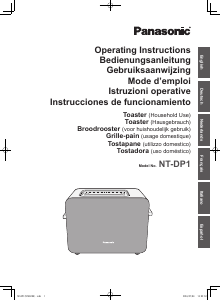 Bedienungsanleitung Panasonic NT-DP1HXC Toaster