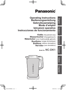 Manuale Panasonic NC-DK1CXC Bollitore