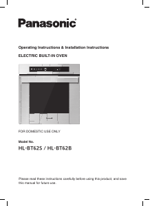 Handleiding Panasonic HL-BT62S Oven