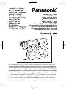 Manual de uso Panasonic EY6813NQKW Martillo perforador