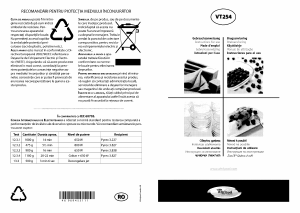 Manual Whirlpool VT 254 / ALU Cuptor cu microunde
