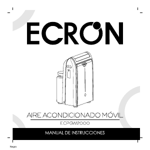 Manual de uso Ecron ECPGWI2000 Aire acondicionado