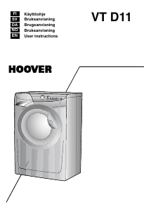 Manual Hoover VT 612D11-S Washing Machine