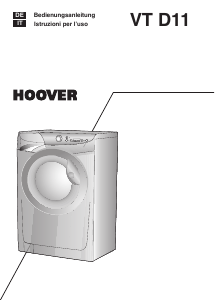 Manuale Hoover VT 814D11-S Lavatrice