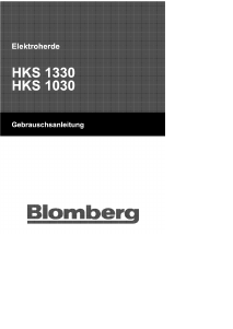 Bedienungsanleitung Blomberg HKS 1330 Herd