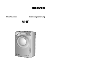 Bedienungsanleitung Hoover VHF 514/L1-84 Waschmaschine