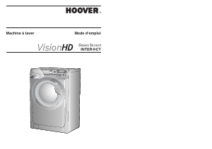Mode d’emploi Hoover VHD 816ZI-47 Lave-linge