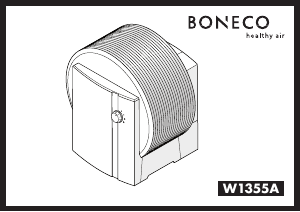 说明书 BonecoW1355A空气净化器