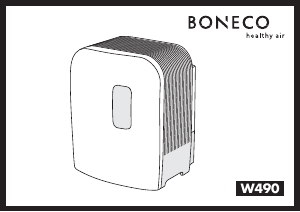 Mode d’emploi Boneco W490 Purificateur d'air