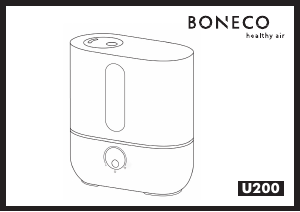 Manual de uso Boneco U200 Humidificador