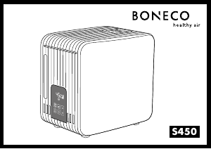 Руководство Boneco S450 Увлажнитель воздуха